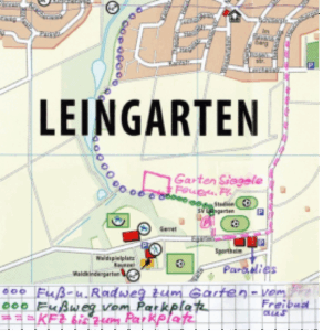 Wegbeschreibung Siegeles Garten